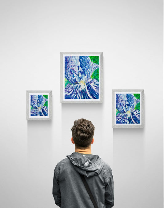 Blues, Right Fit | Original Fine Art Print