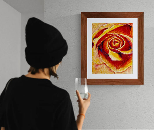 Deepest Desires | Original Floral Fine Art Print