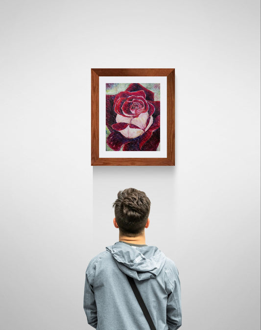 Pure and True | Original Floral Fine Art Print