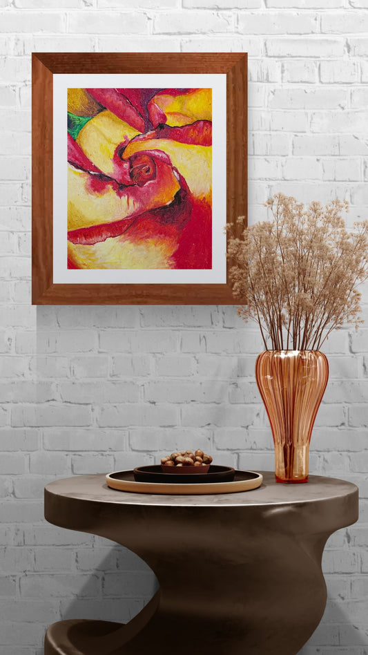 Rose for Rose | Original Floral Fine Art Print
