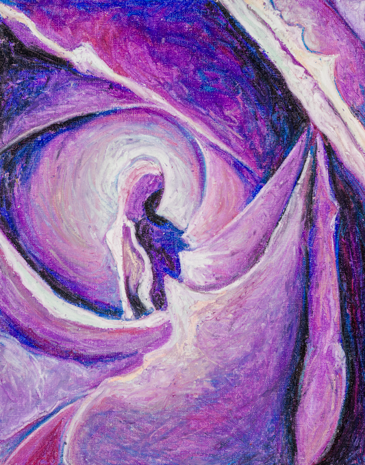 Into the Mysteries | Original Floral Fine Art Print