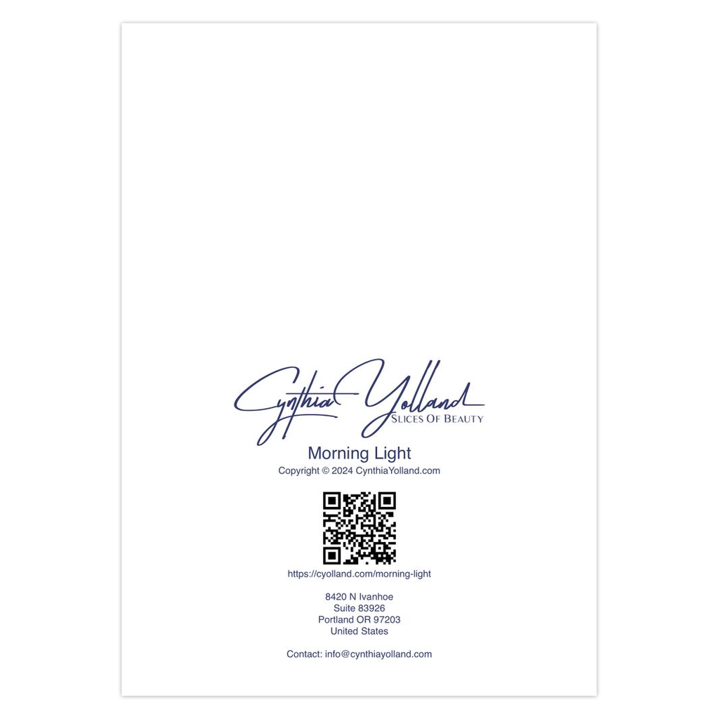 Note Card back